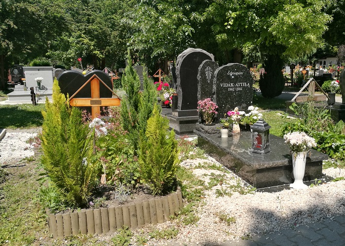 Fiumei úti temető koporsós temetés